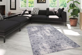 Conceptum Alfombra Soul Chenille Gris AL 54 150x230 cm 100% Poliéster Lavable a Máquina